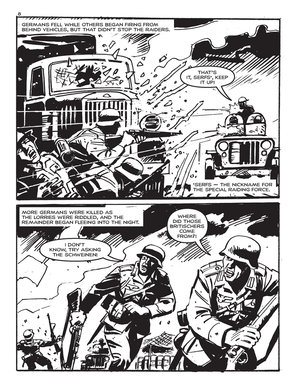 Commando Preview Pages