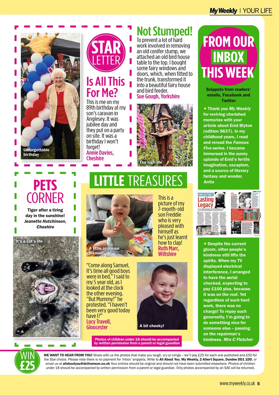 My Weekly Preview Pages