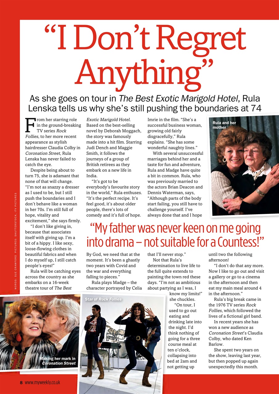 My Weekly Preview Pages