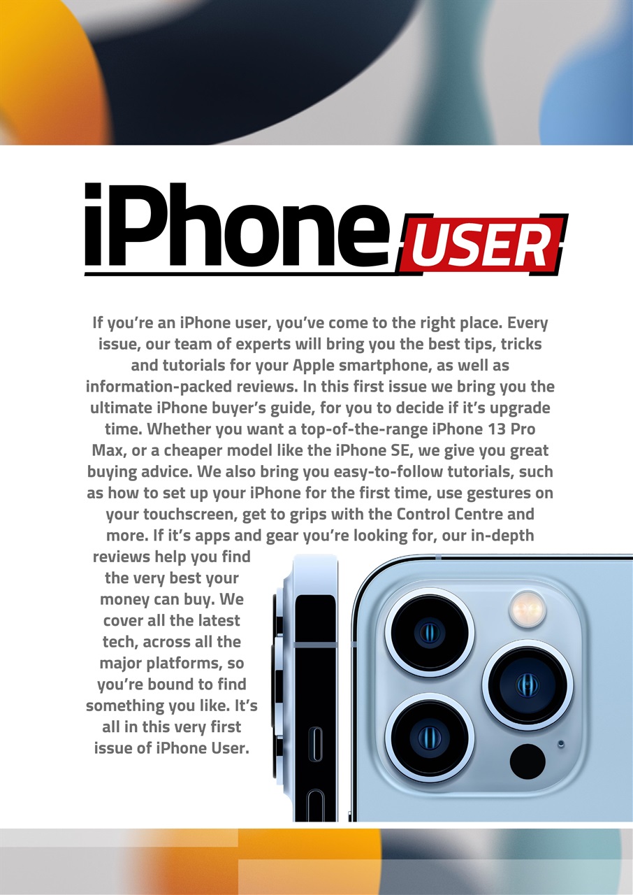 iPhone User - Master your iPhone and iOS Preview Pages