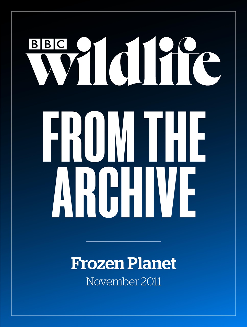 BBC Wildlife Magazine Preview Pages
