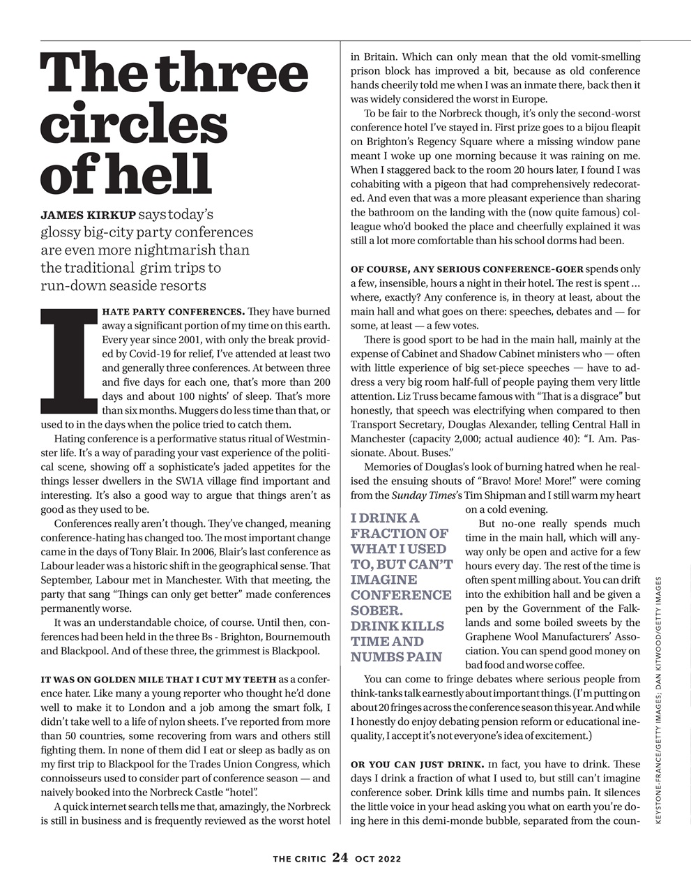 The Critic Preview Pages