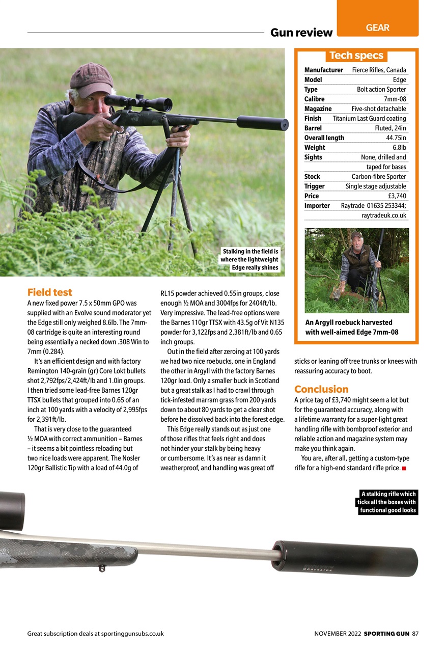 Sporting Gun Preview Pages