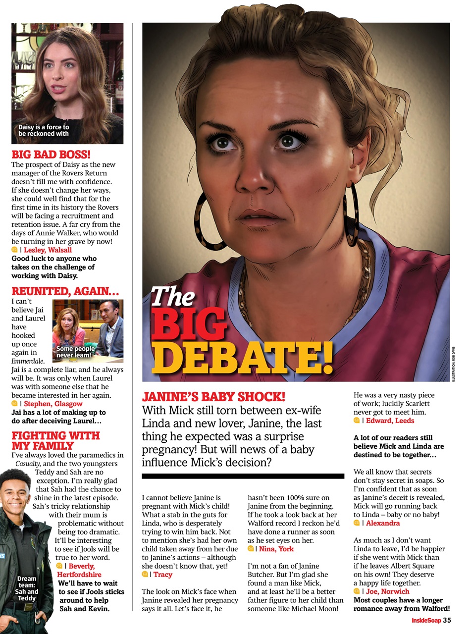 Inside Soap Preview Pages