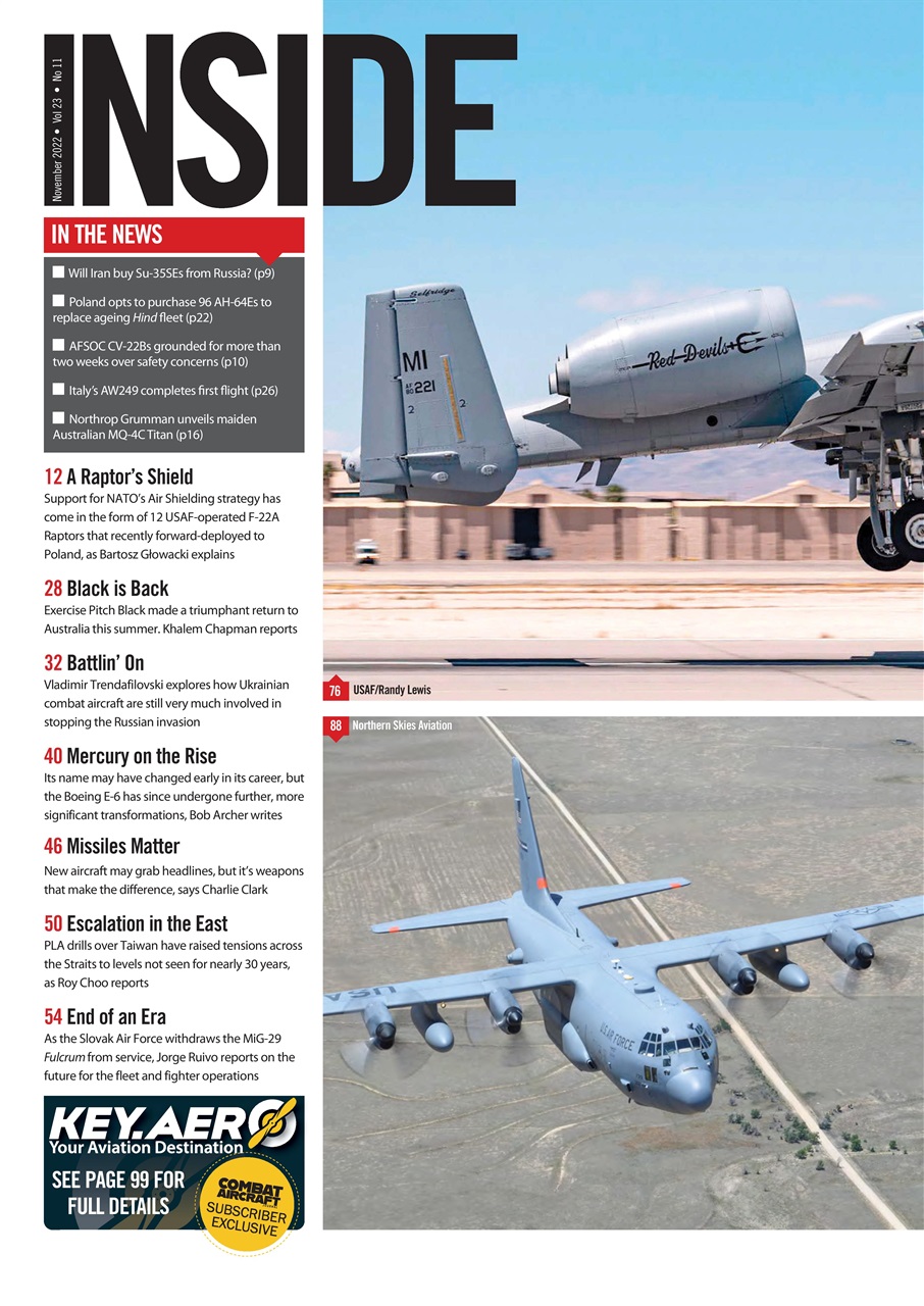 Combat Aircraft Journal Preview Pages