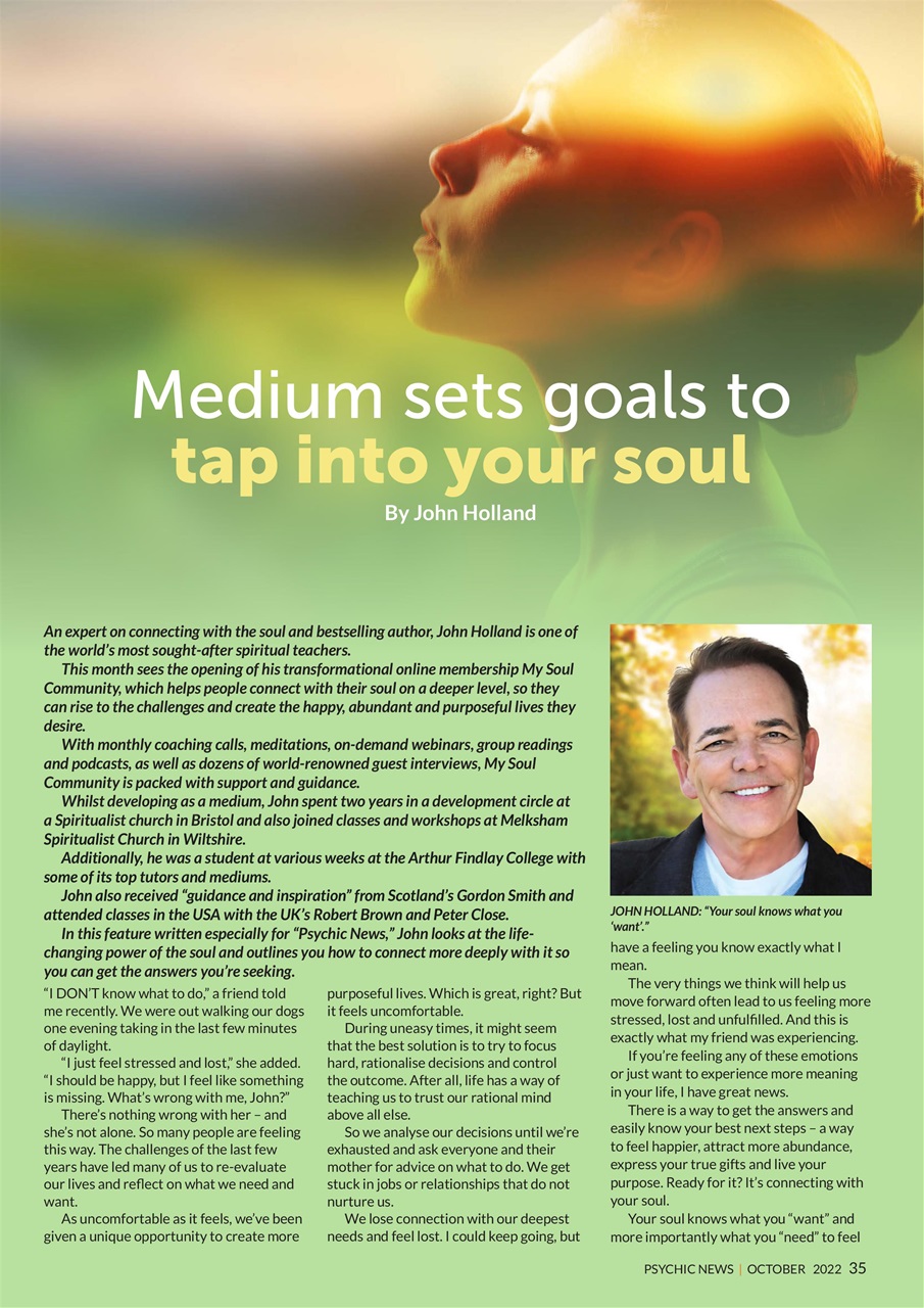 Psychic News Preview Pages