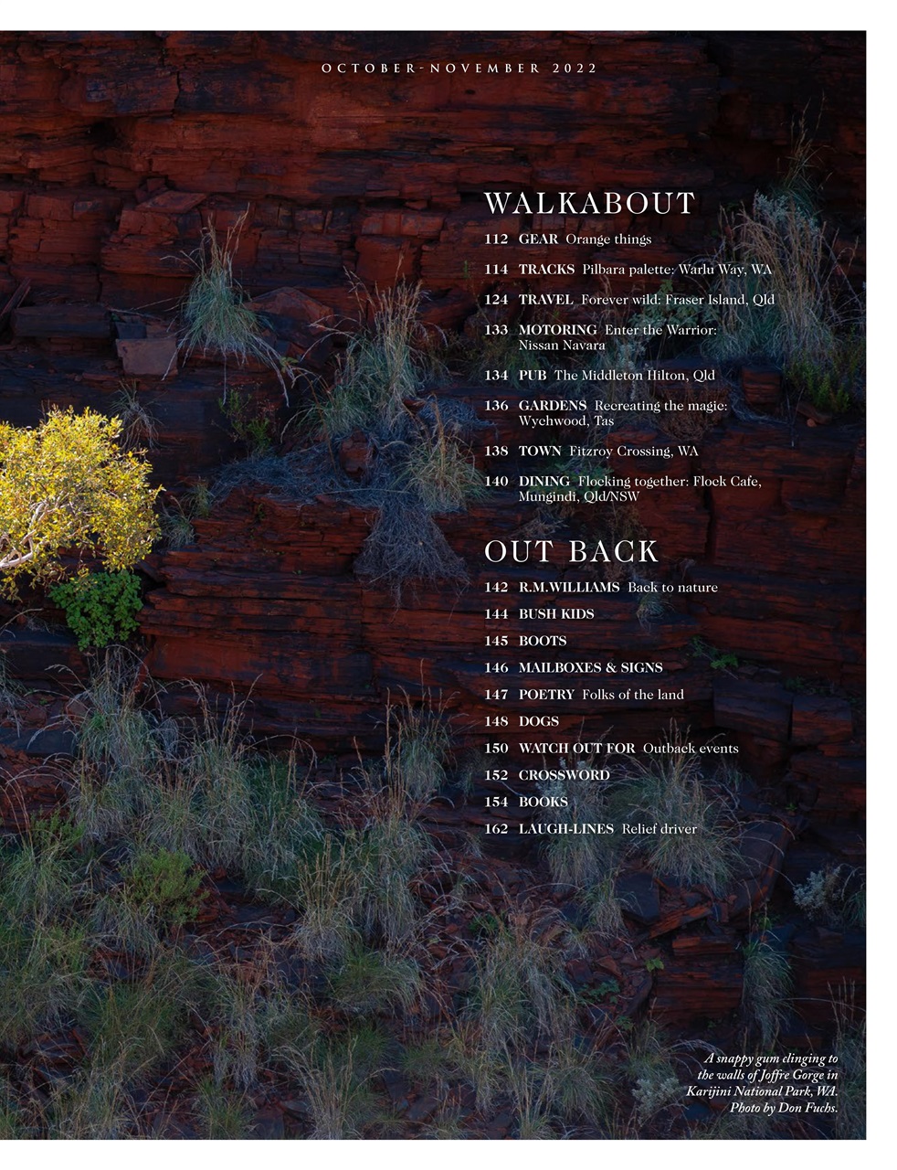 OUTBACK Magazine Preview Pages
