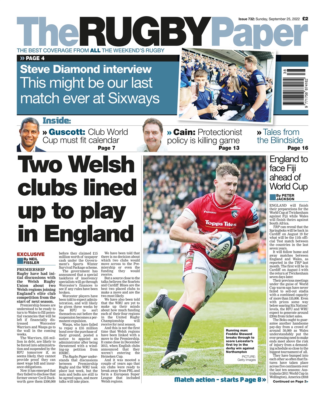 The Rugby Paper Preview Pages