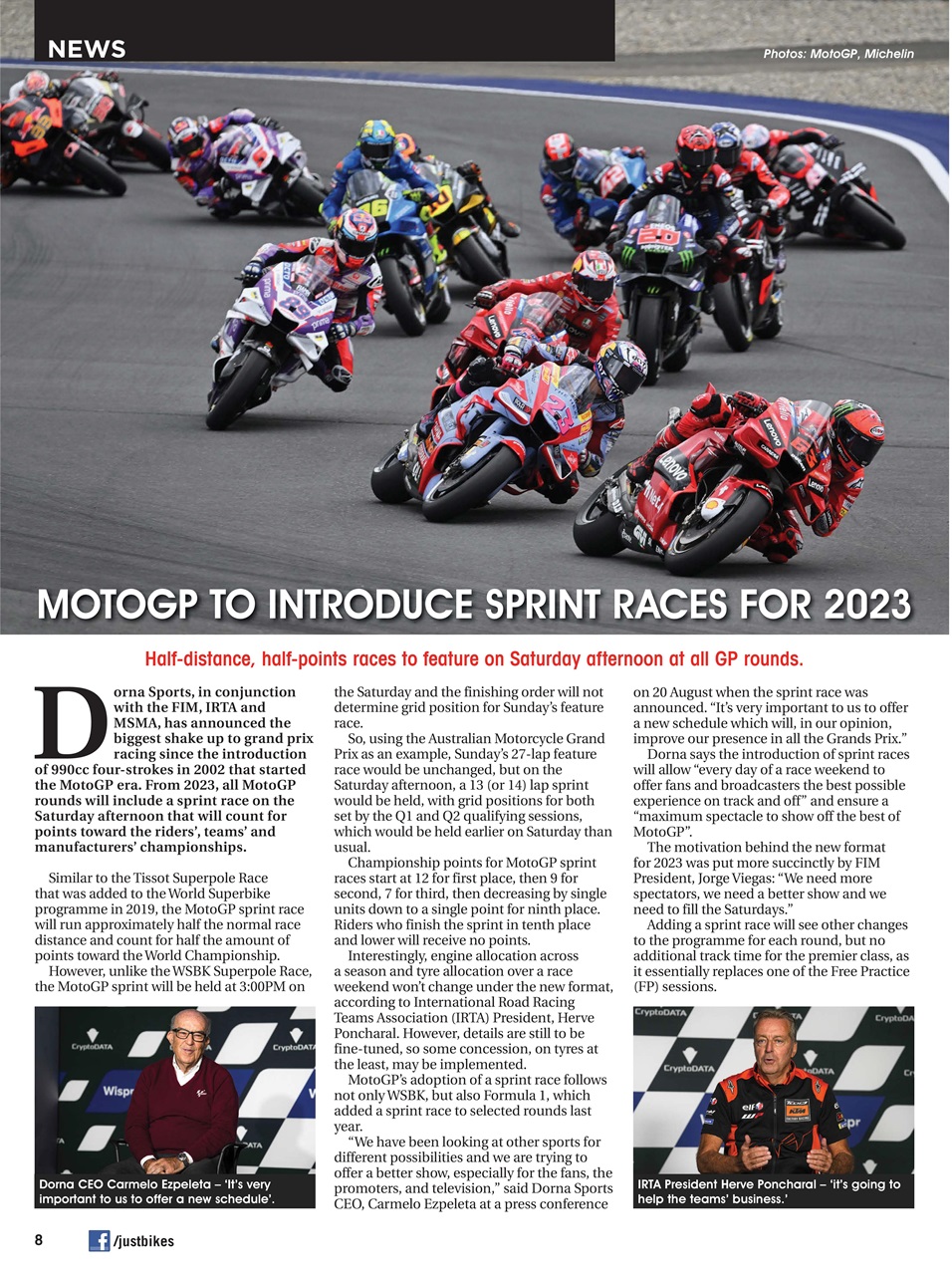 JUST BIKES Preview Pages