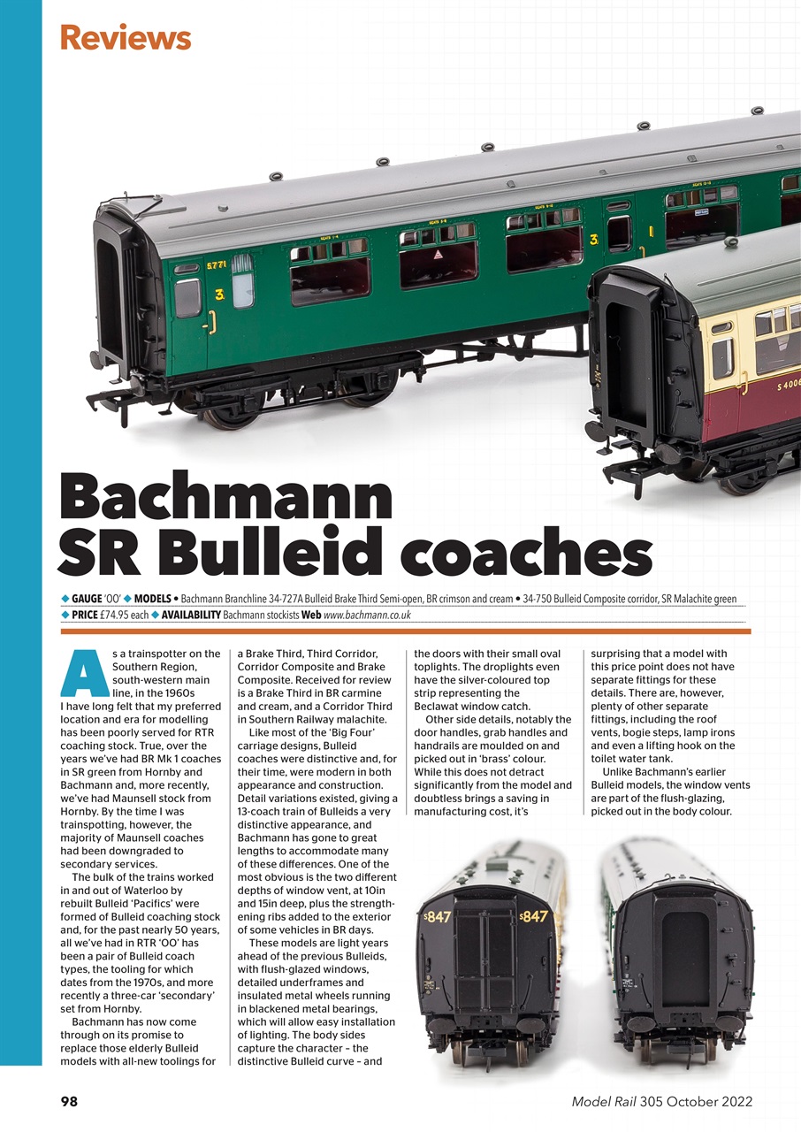 Model Rail Preview Pages