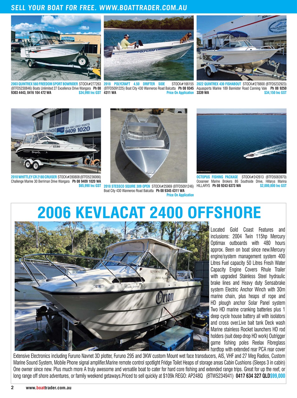 Boat Trader Australia Preview Pages