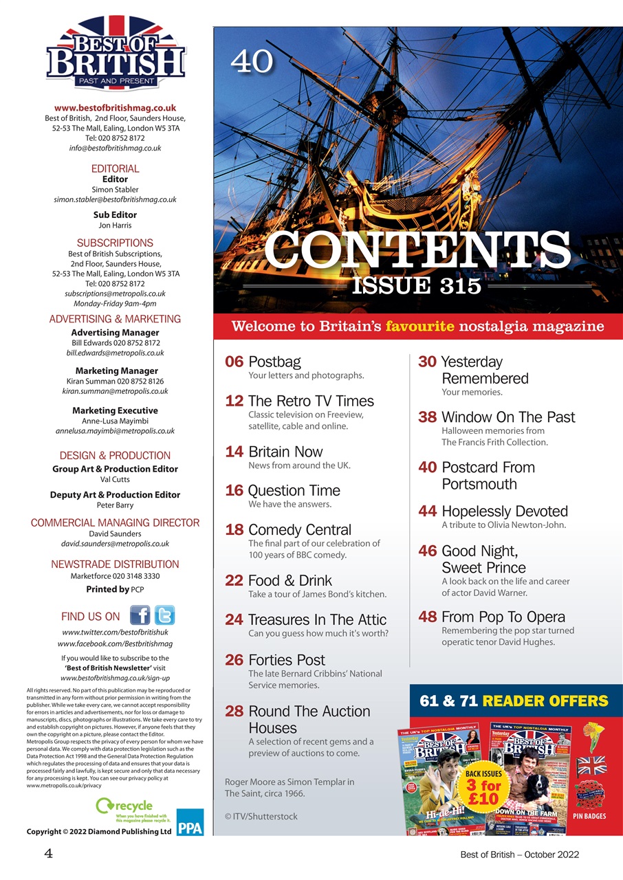 Best of British Preview Pages