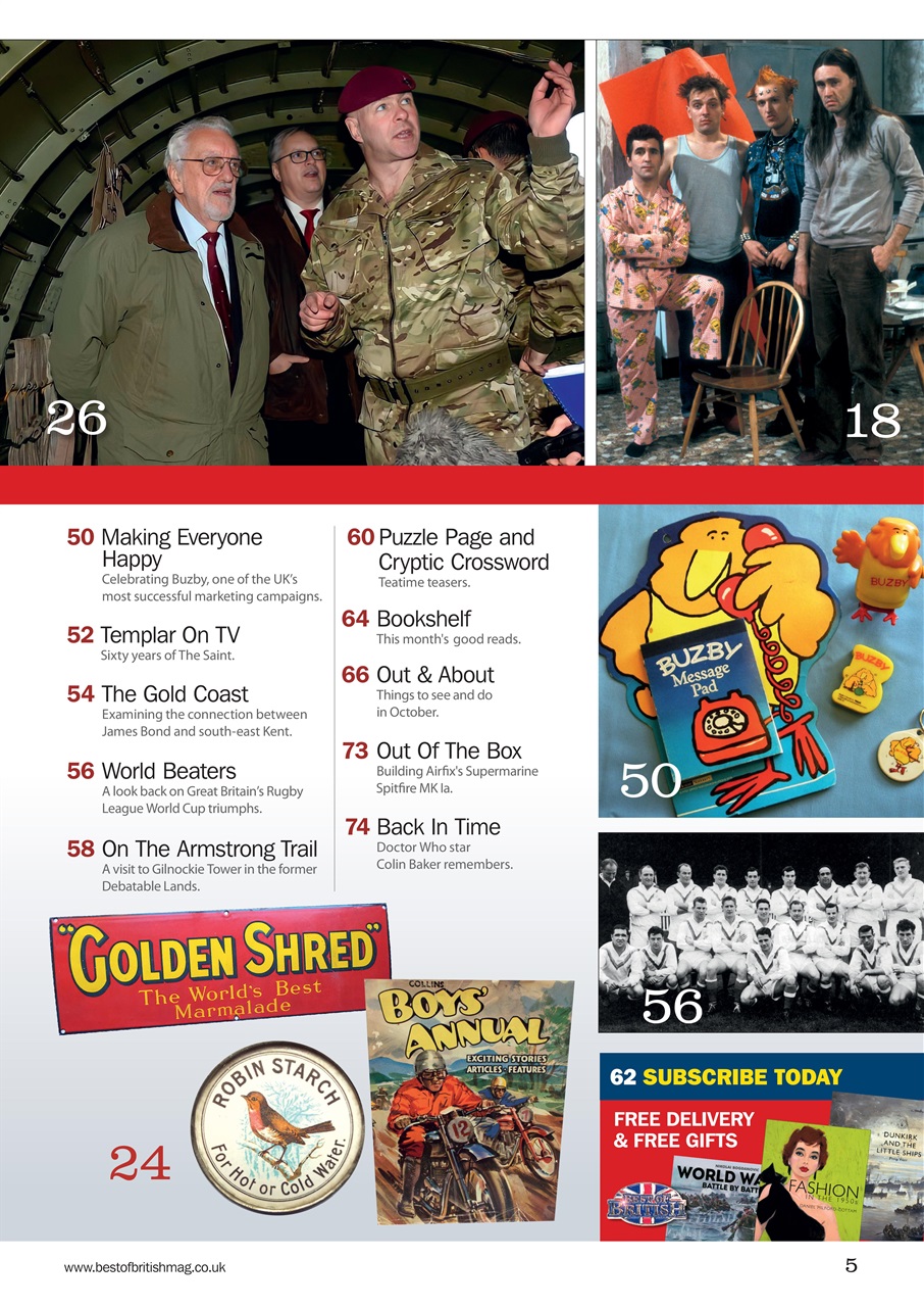 Best of British Preview Pages