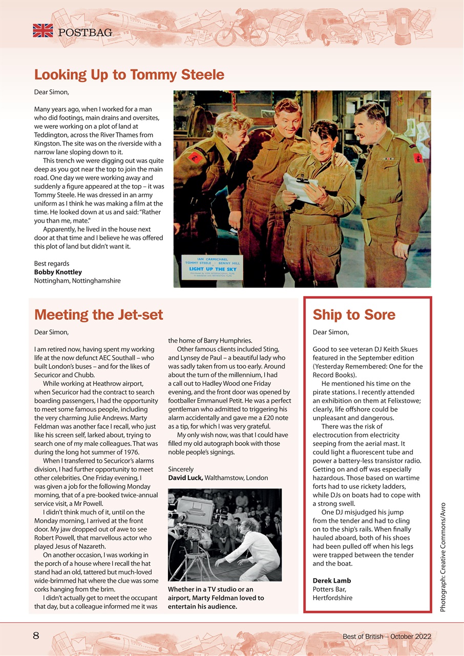 Best of British Preview Pages