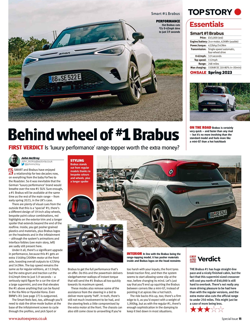 Auto Express Preview Pages