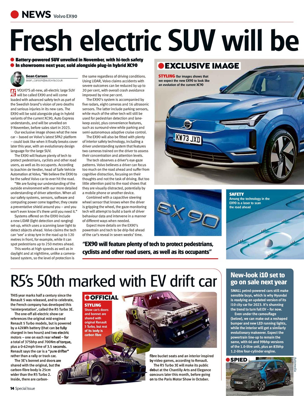 Auto Express Preview Pages