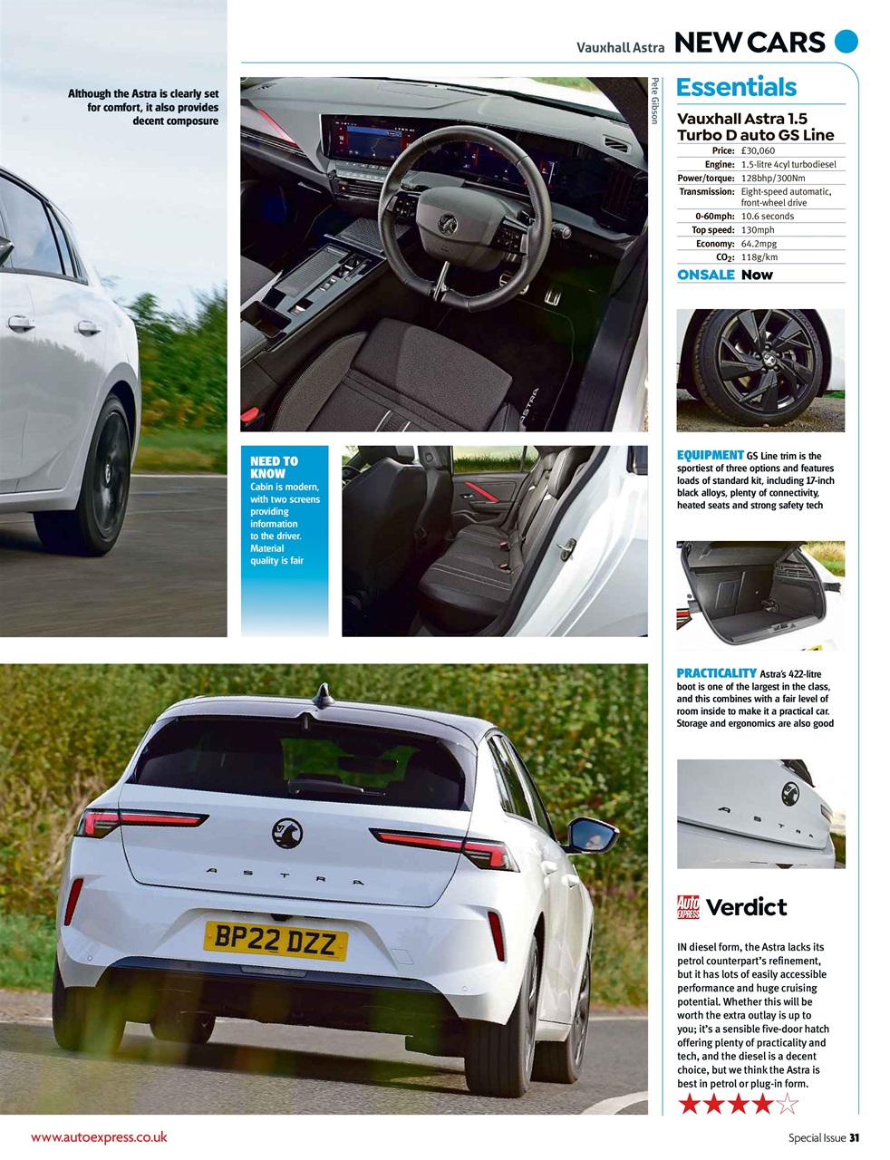 Auto Express Preview Pages