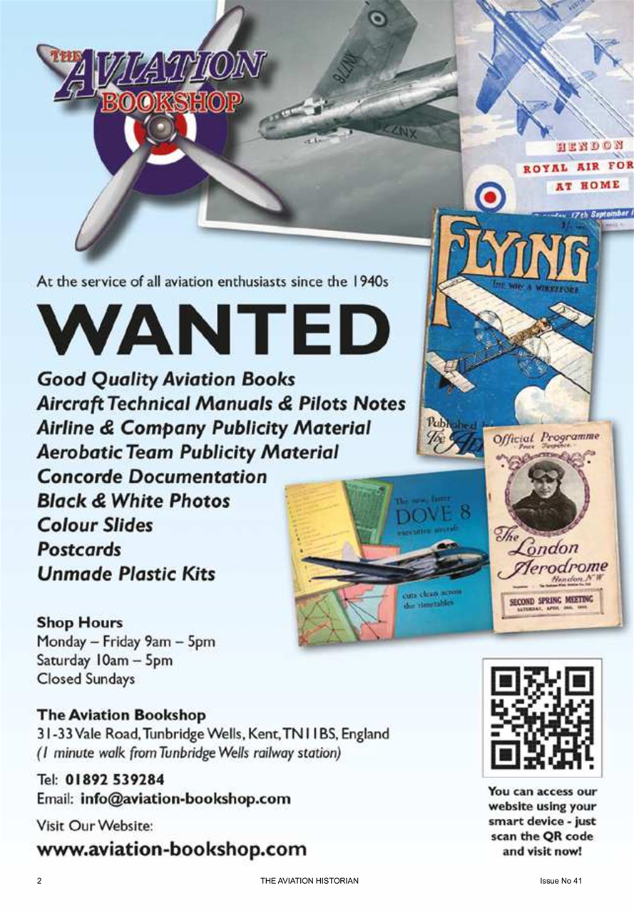 The Aviation Historian Magazine Preview Pages