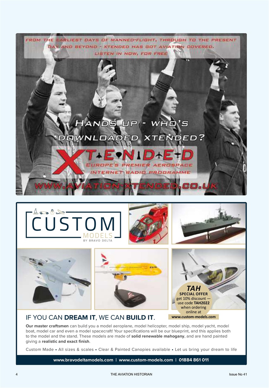 The Aviation Historian Magazine Preview Pages