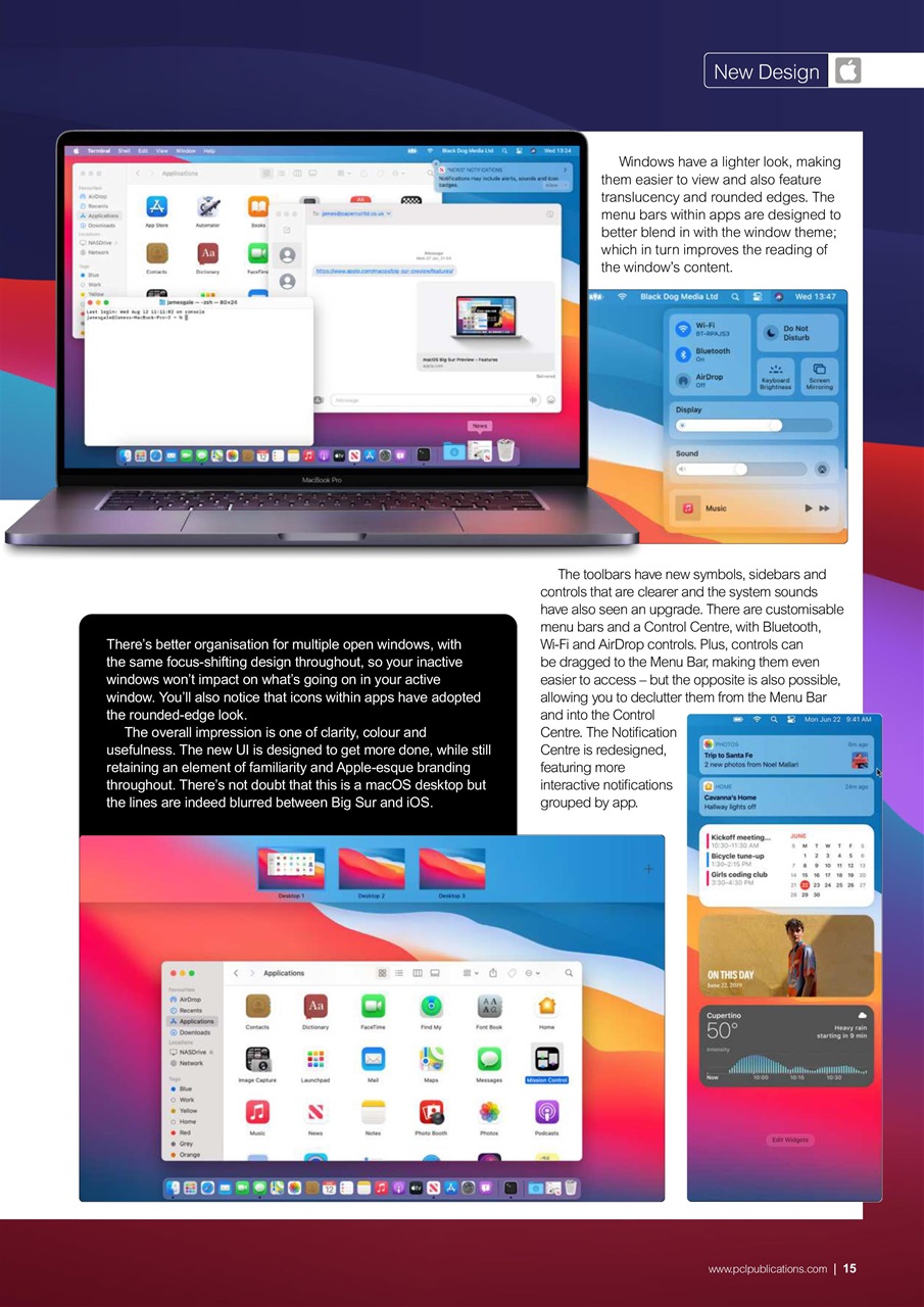 Mac + MacBook User Preview Pages