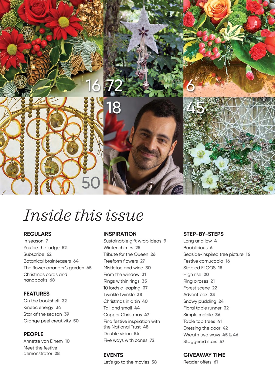 The Flower Arranger Preview Pages