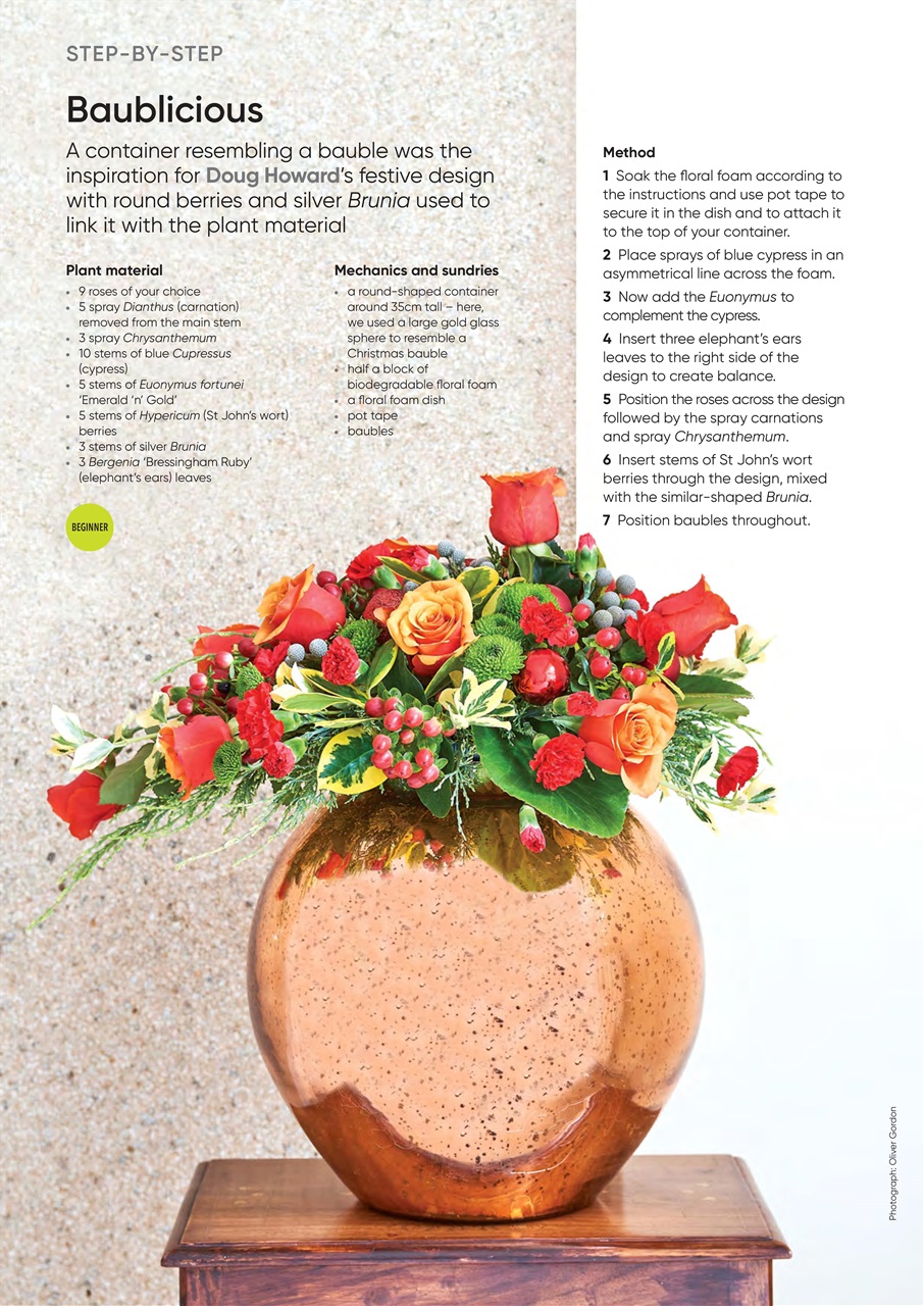 The Flower Arranger Preview Pages