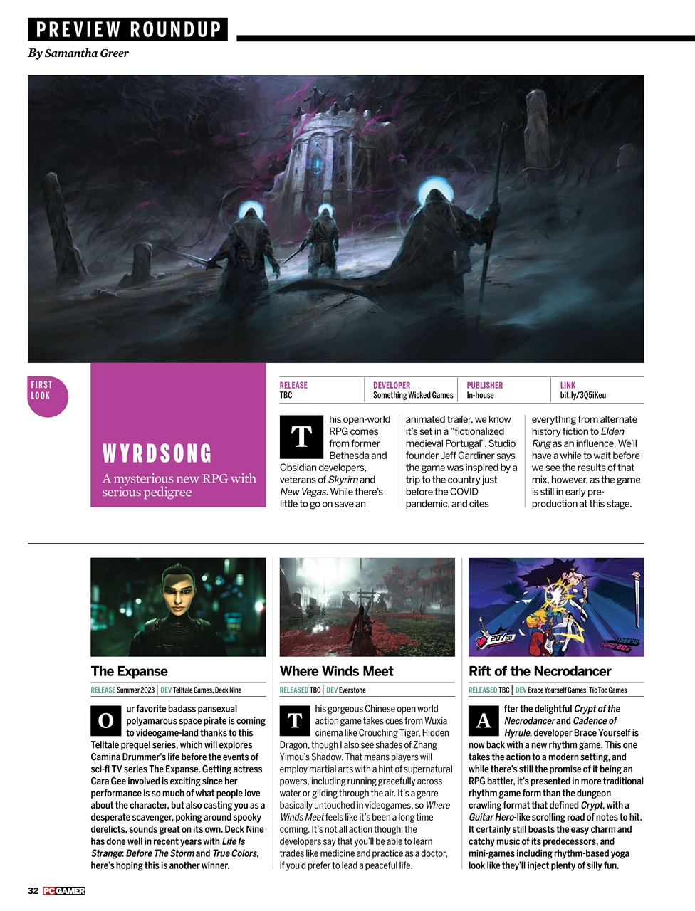 PC Gamer (US Edition) Preview Pages