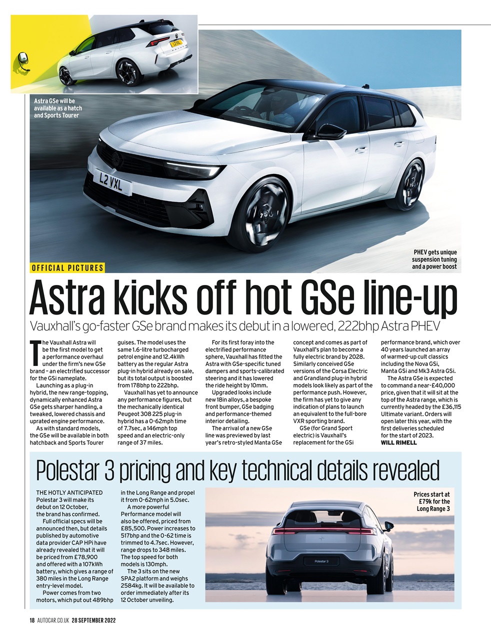 Autocar Preview Pages