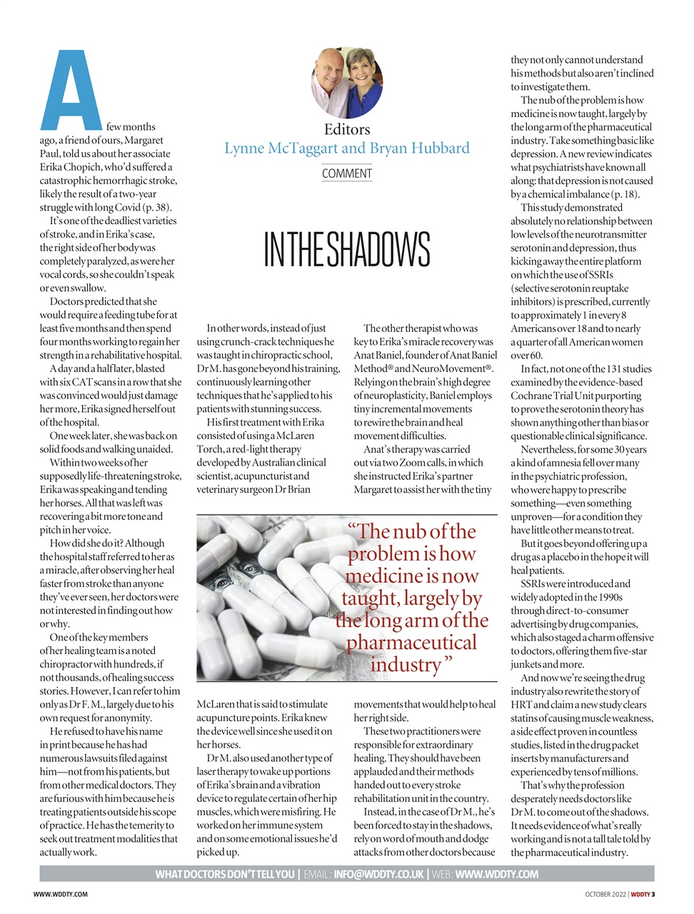 What Doctors Don't Tell You Preview Pages