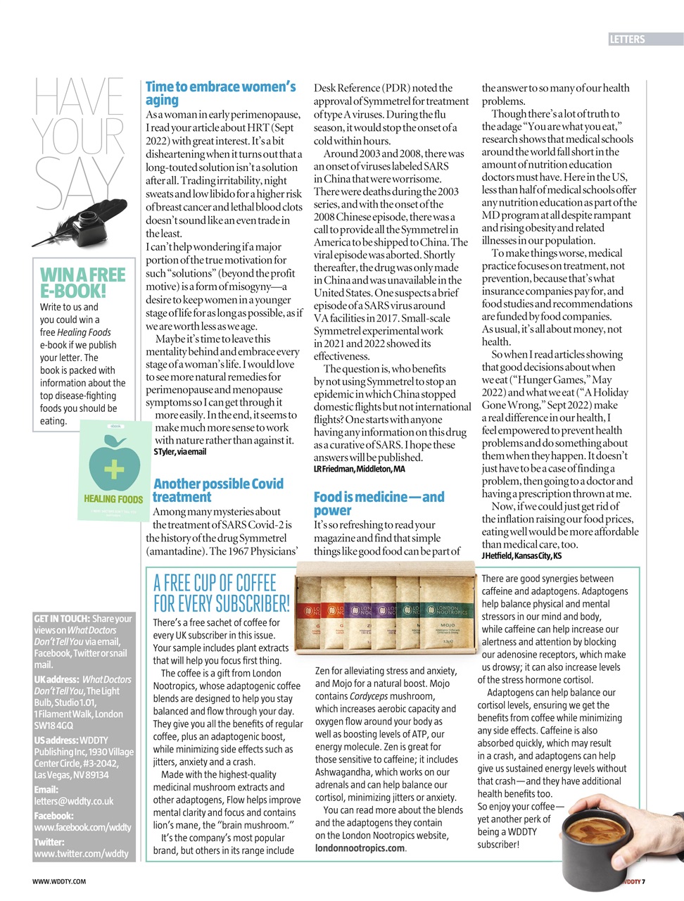 What Doctors Don't Tell You Preview Pages