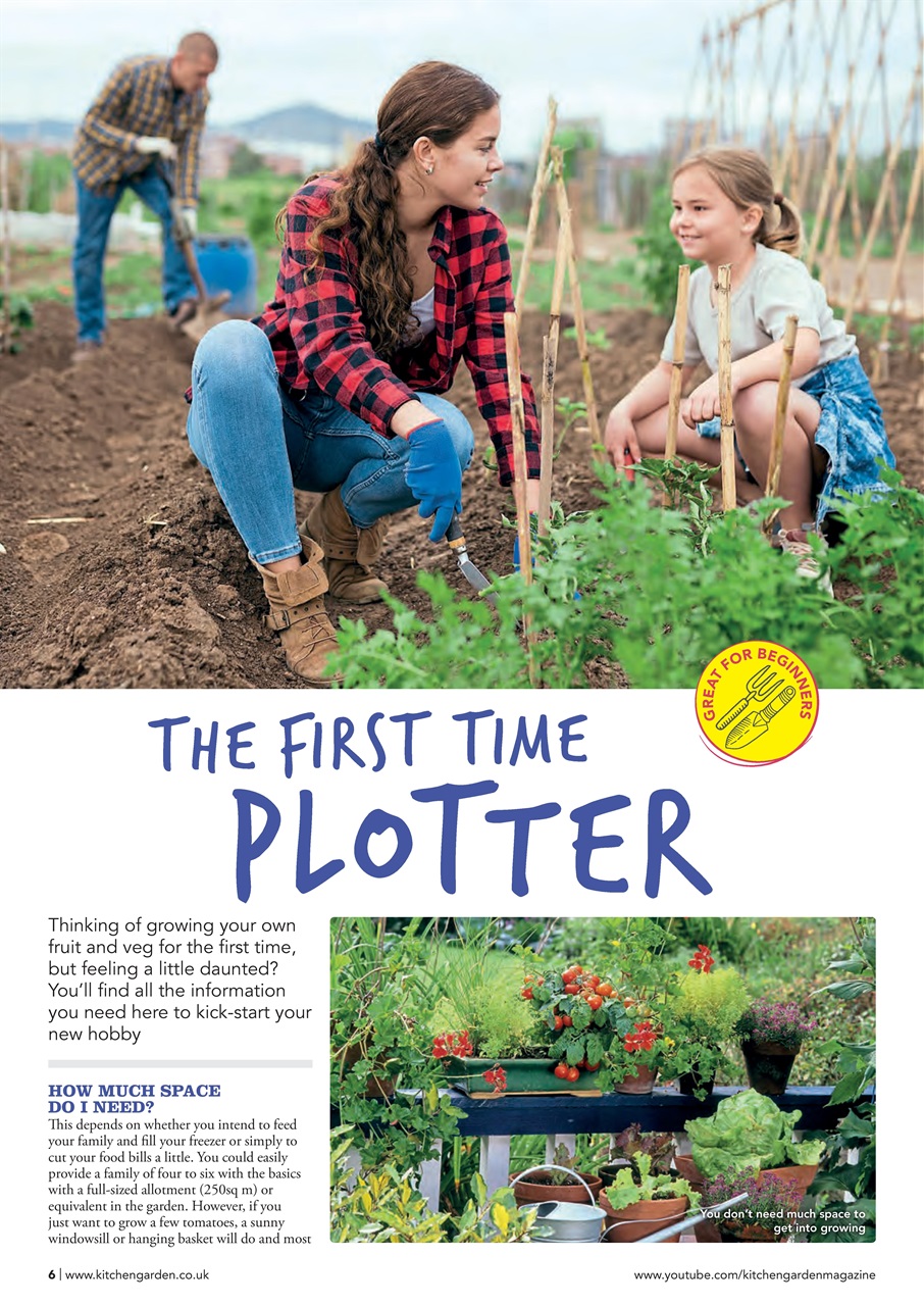 Kitchen Garden Magazine Preview Pages