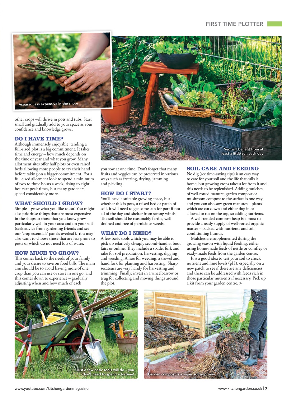 Kitchen Garden Magazine Preview Pages
