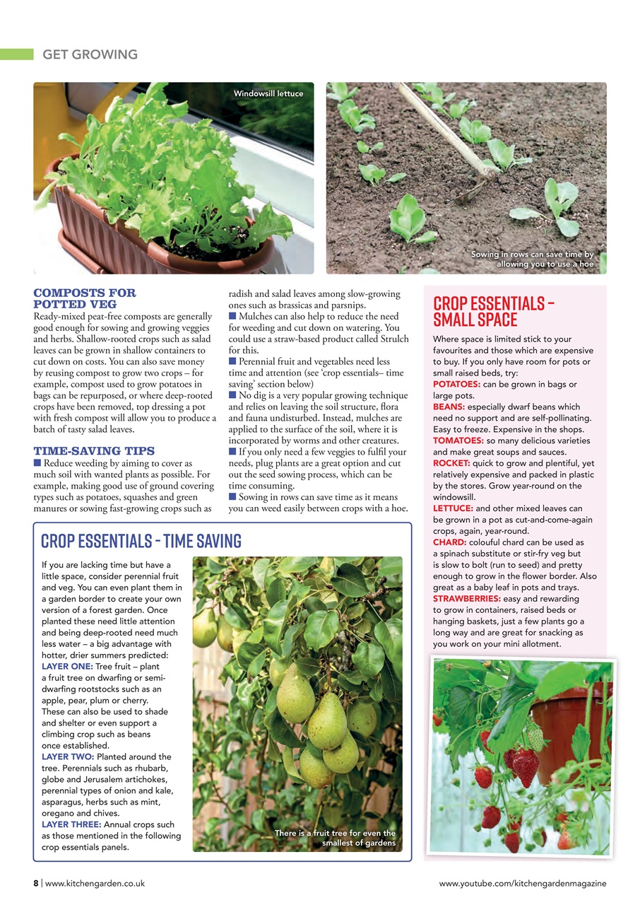 Kitchen Garden Magazine Preview Pages