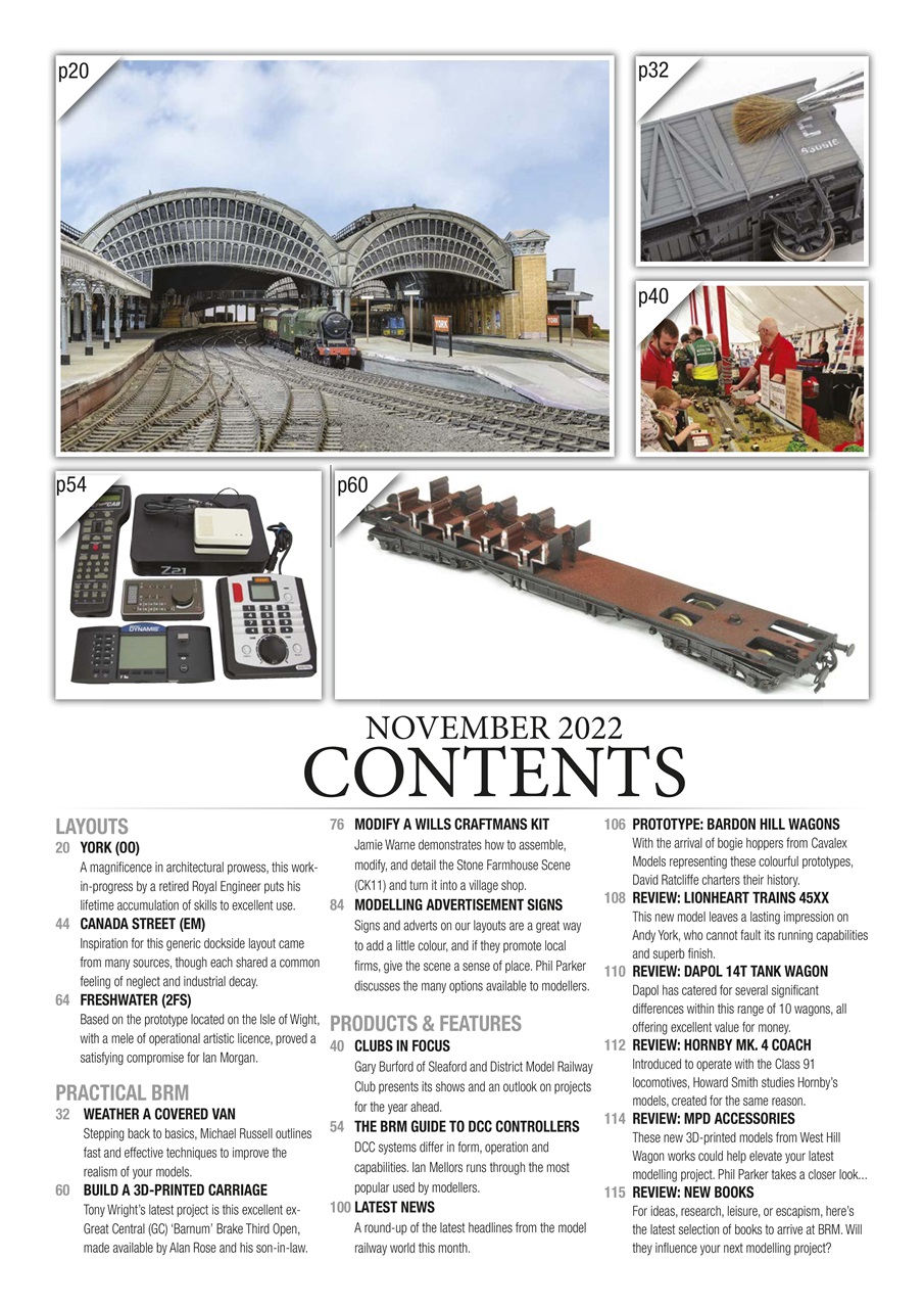 British Railway Modelling (BRM) Preview Pages