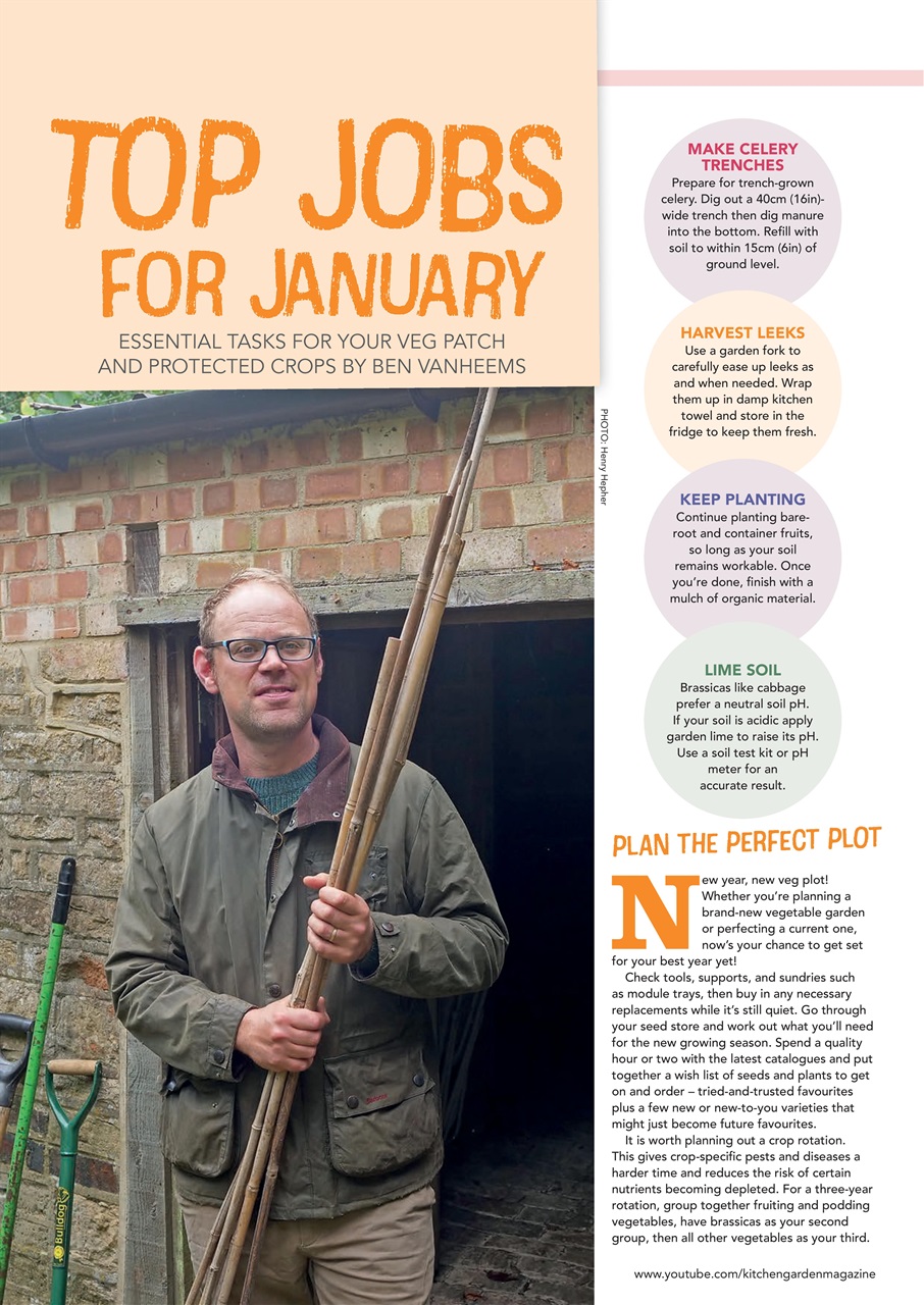 Kitchen Garden Magazine Preview Pages