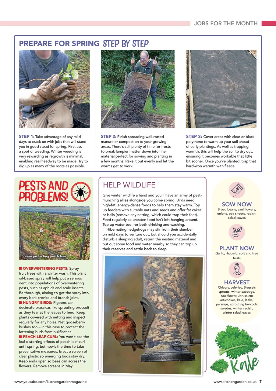 Kitchen Garden Magazine Preview Pages