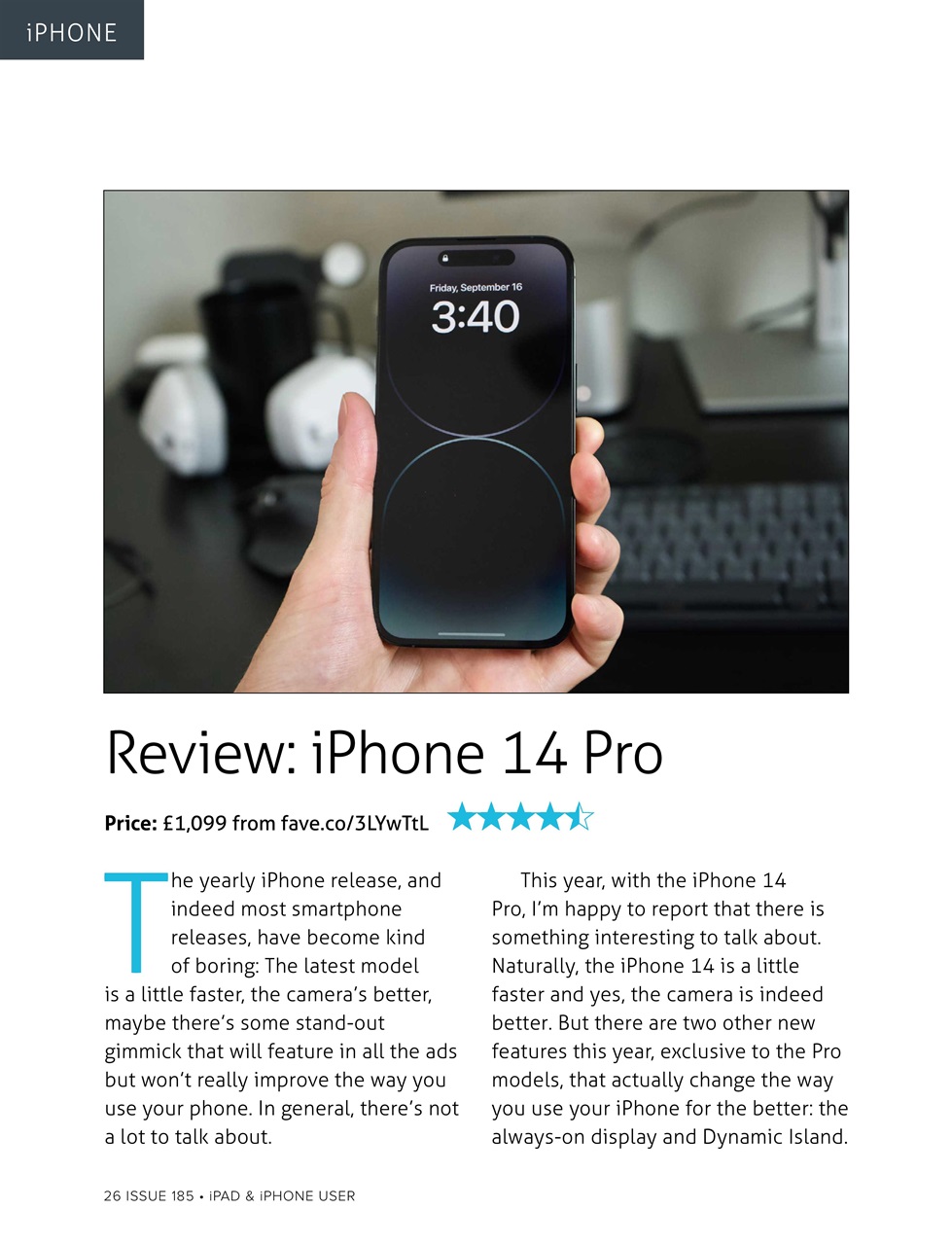 iPad and iPhone User Preview Pages