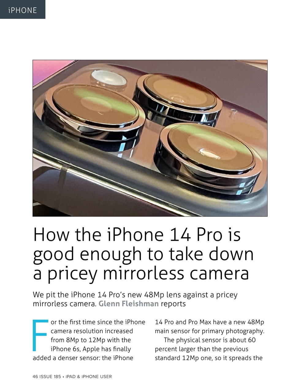 iPad and iPhone User Preview Pages