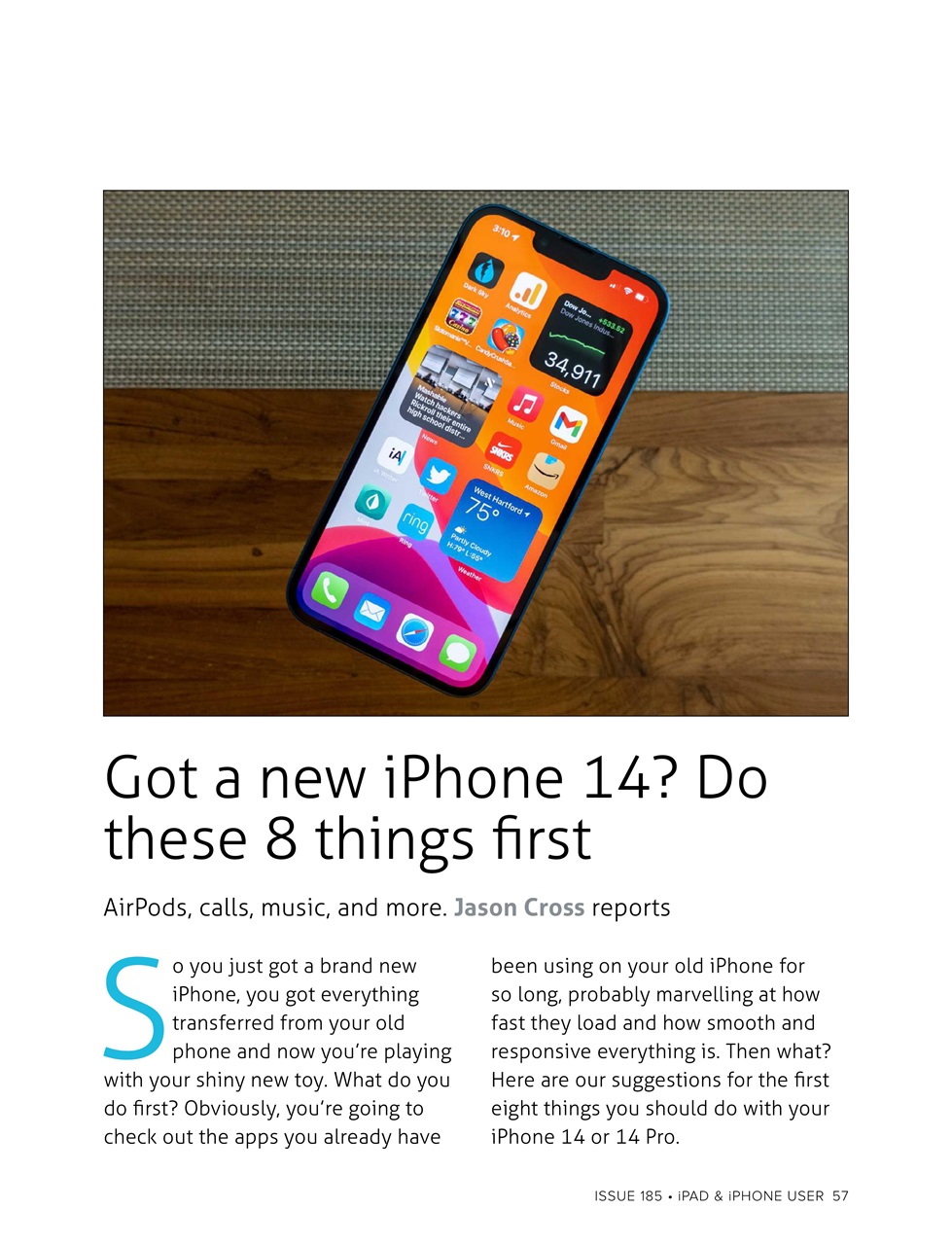 iPad and iPhone User Preview Pages