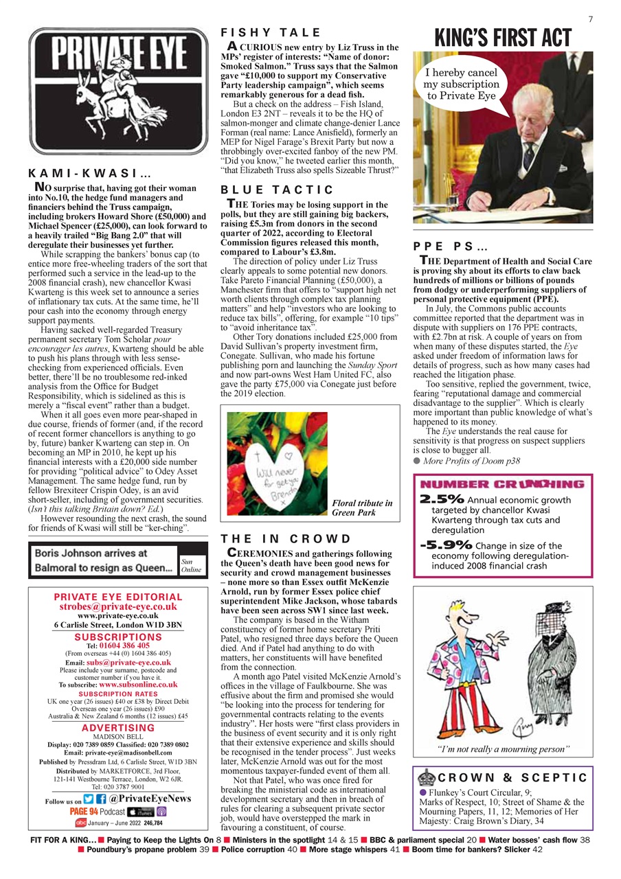 Private Eye Preview Pages