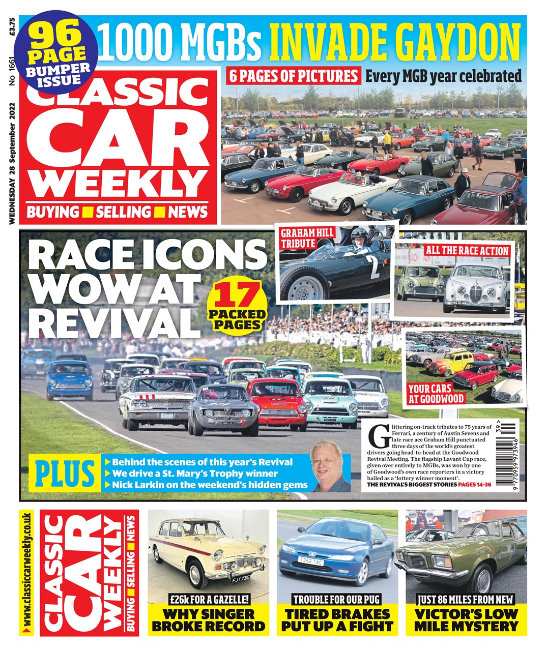 Classic Car Weekly Preview Pages