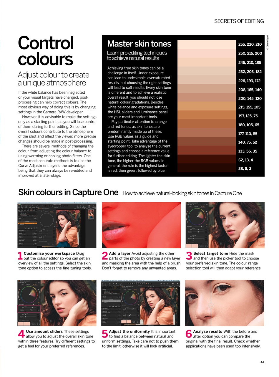 Digital Photographer Preview Pages