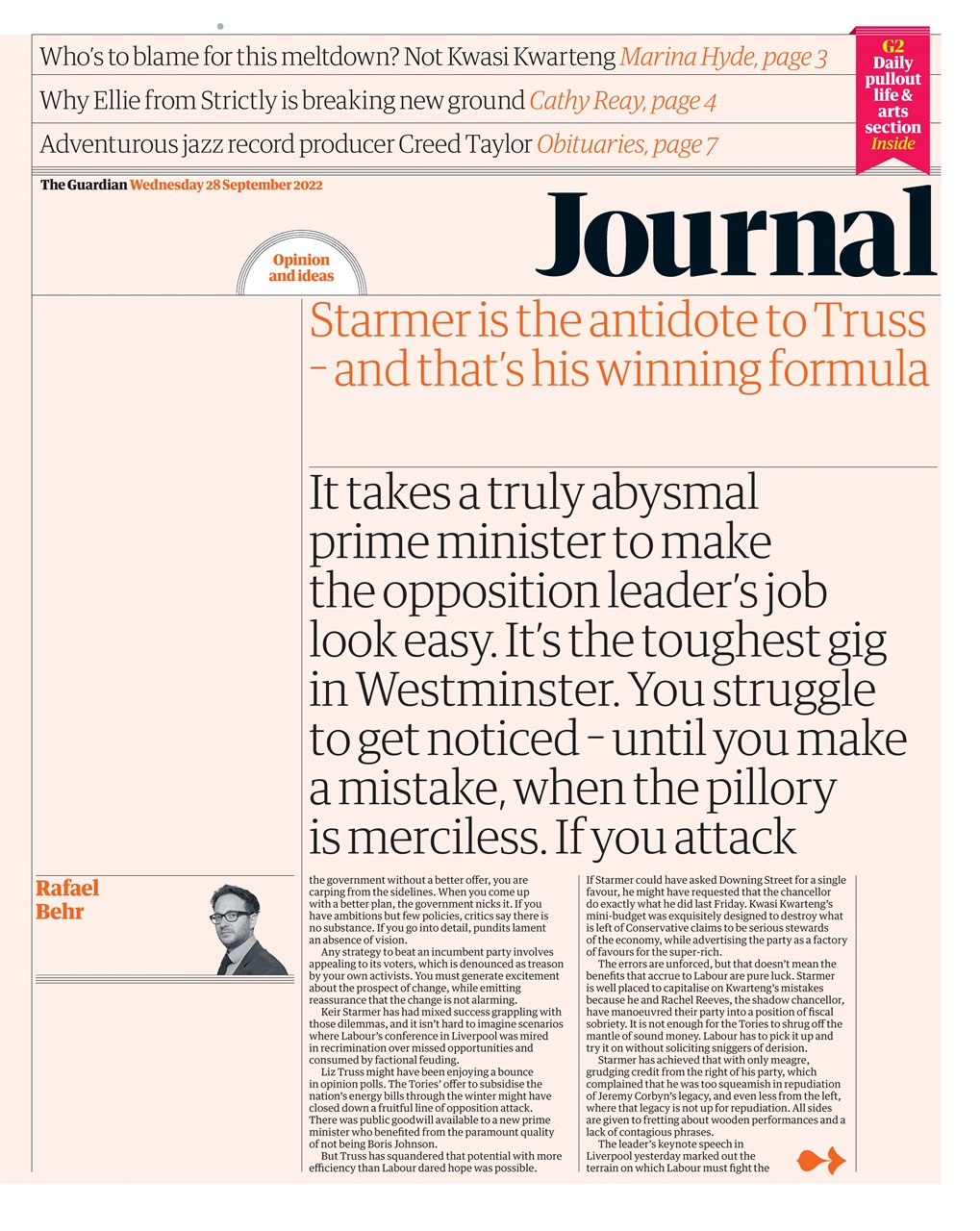The Guardian Newspaper Preview Pages