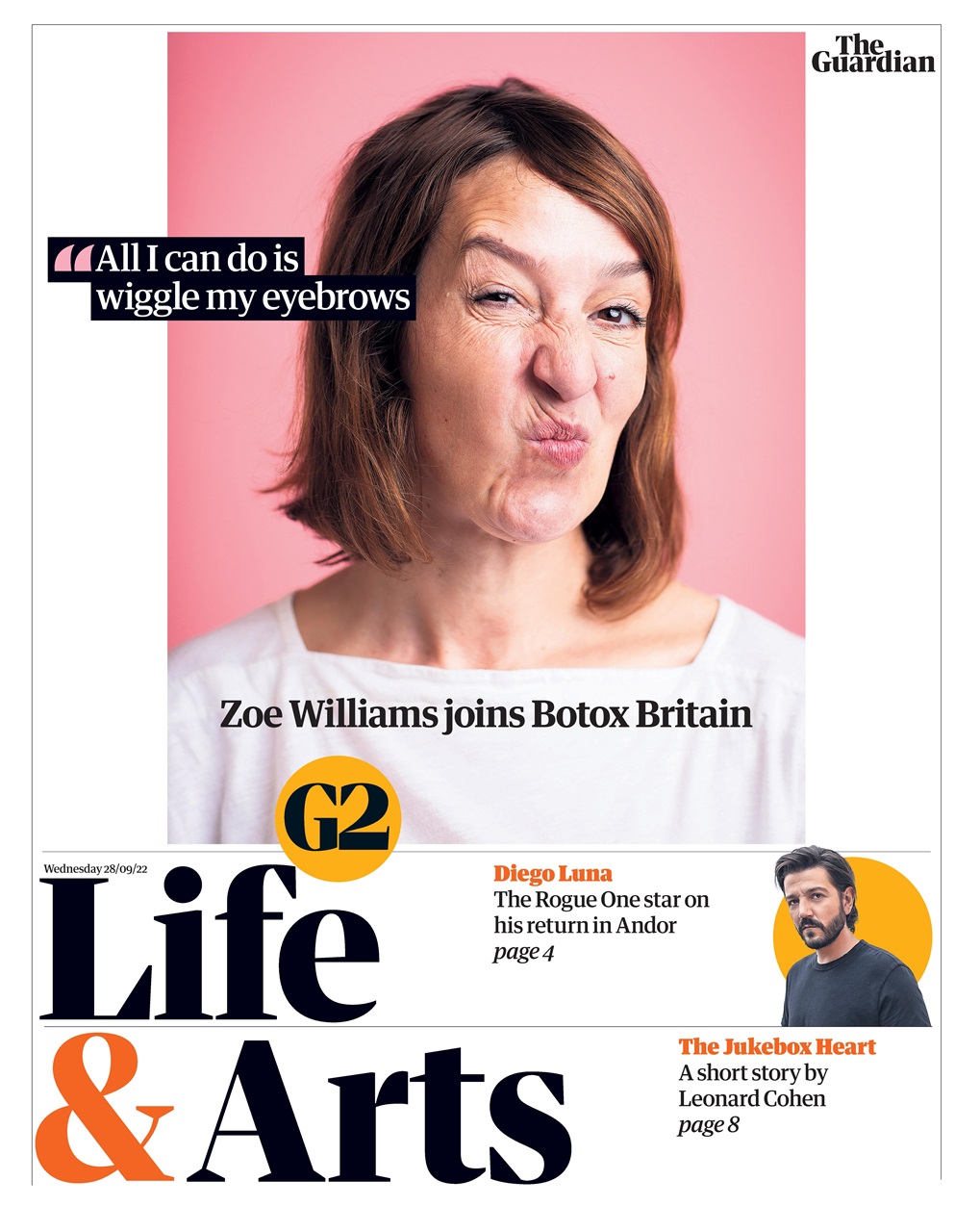 The Guardian Newspaper Preview Pages