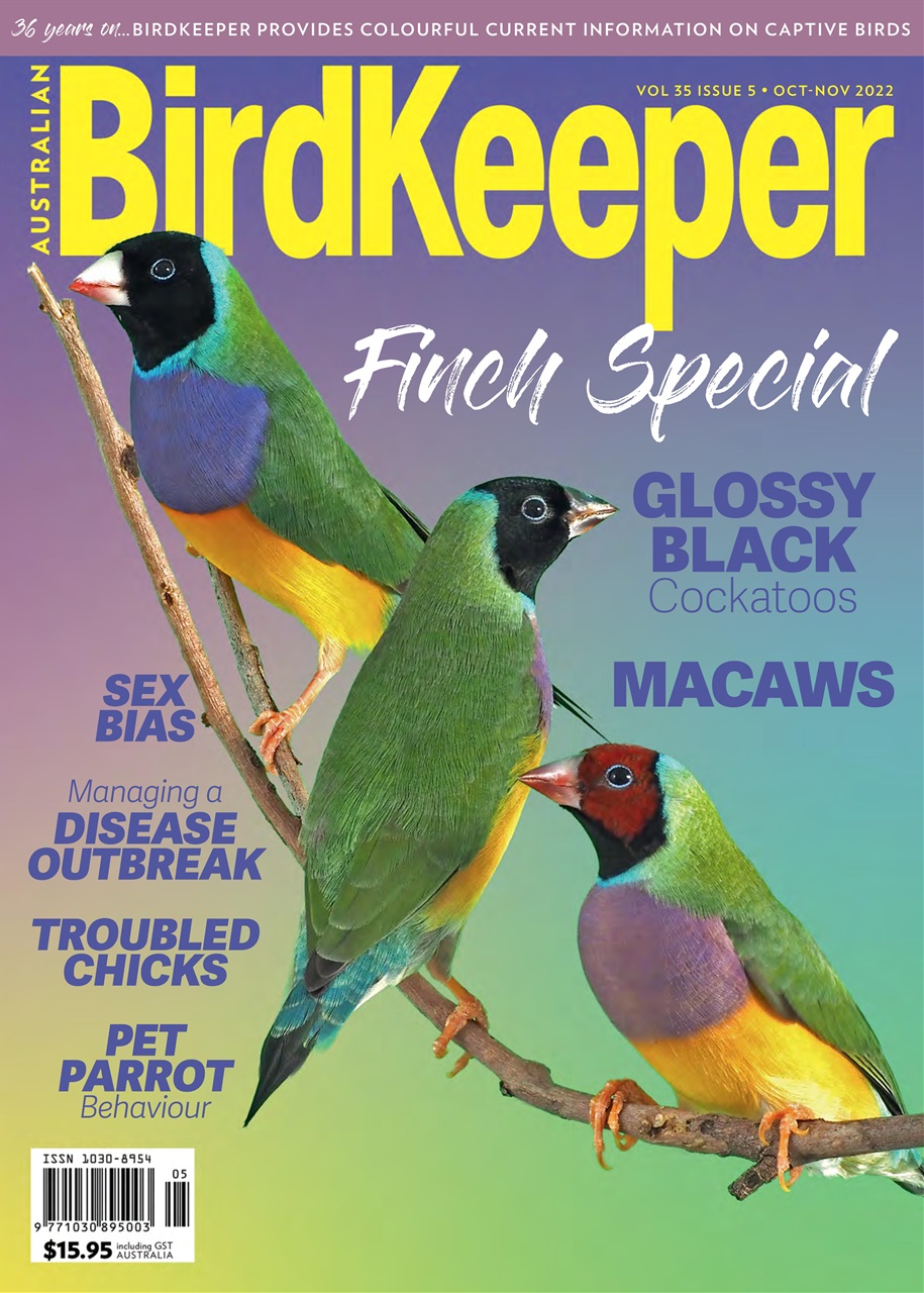 Australian Birdkeeper Magazine Preview Pages