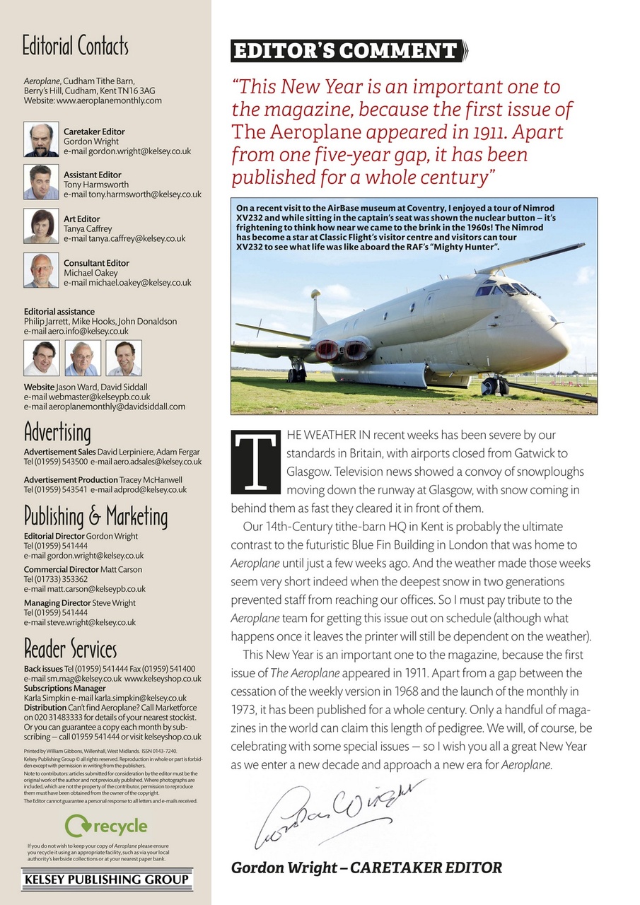 Aeroplane Preview Pages