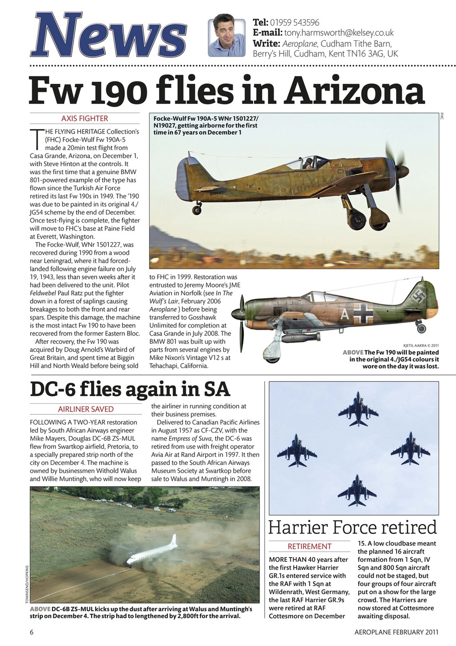 Aeroplane Preview Pages