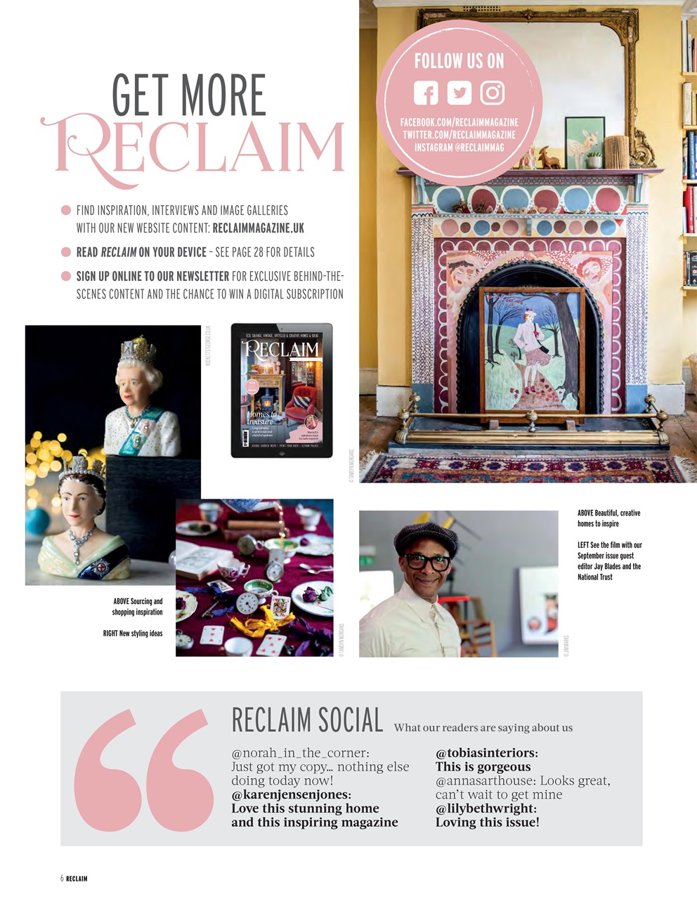 Reclaim Preview Pages