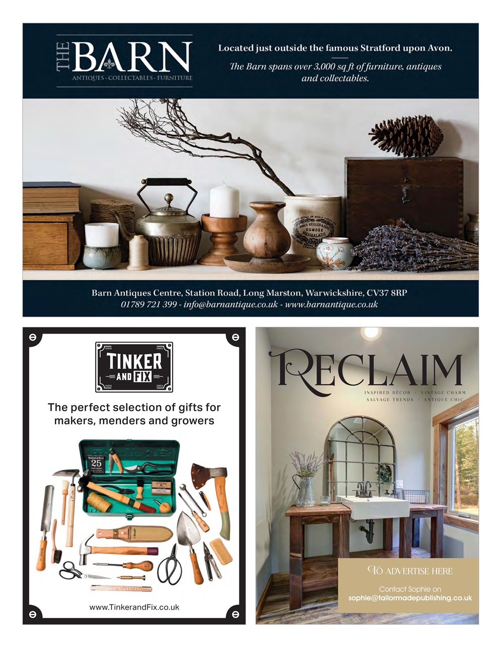 Reclaim Preview Pages