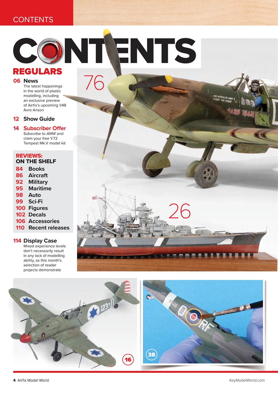 Airfix Model World Preview Pages